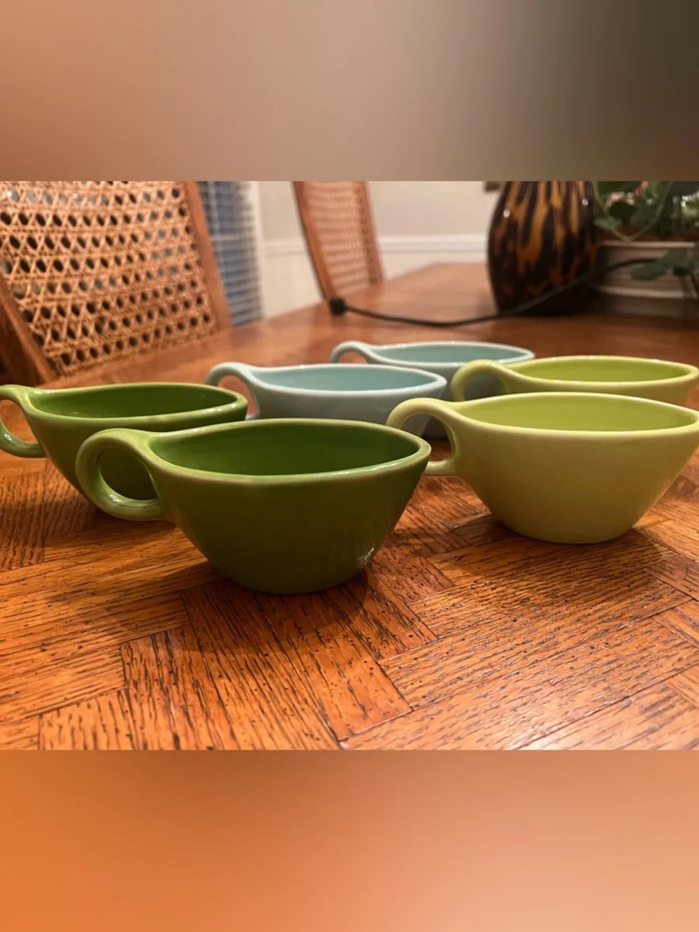 Crate&Barrel 6 individual creamers by B. Eigen